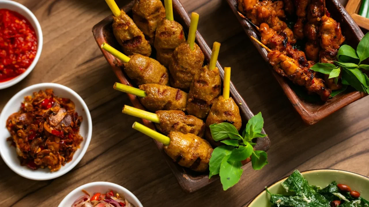 Balinese Food International Cuisine Gourmet Dishes