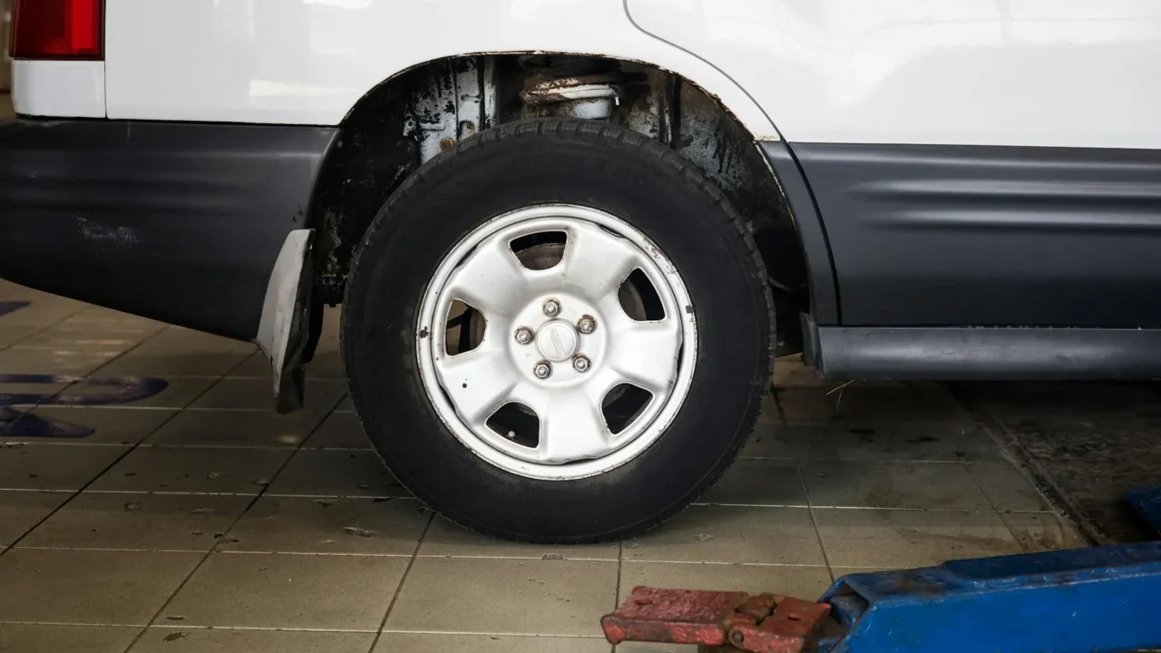 Car Maintenance Tire Check