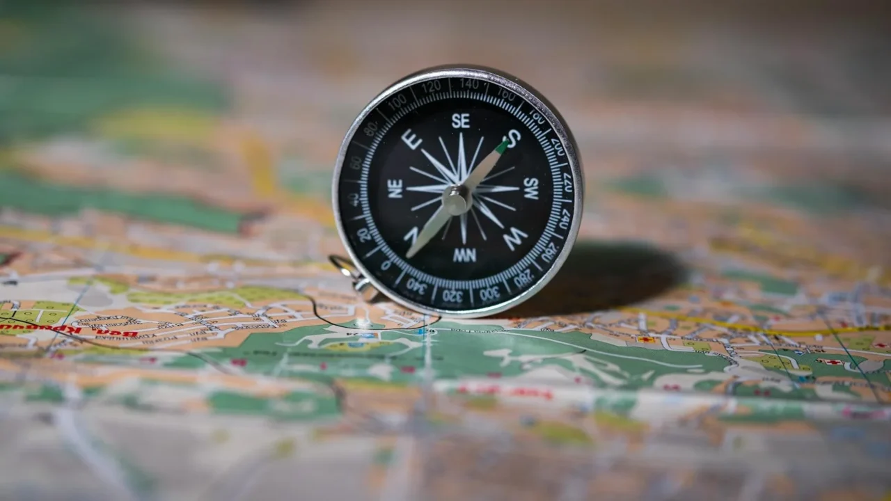City Map Compass