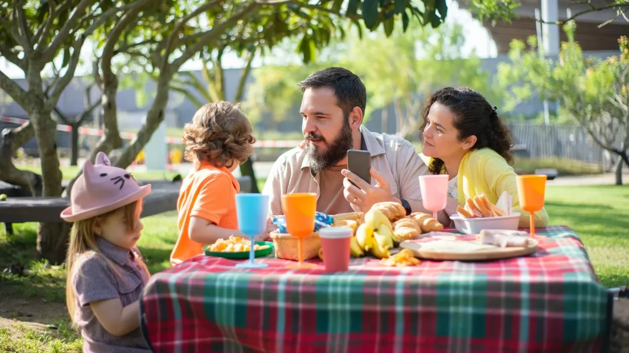 Family Dining Kids Friendly Restaurant Happy Family