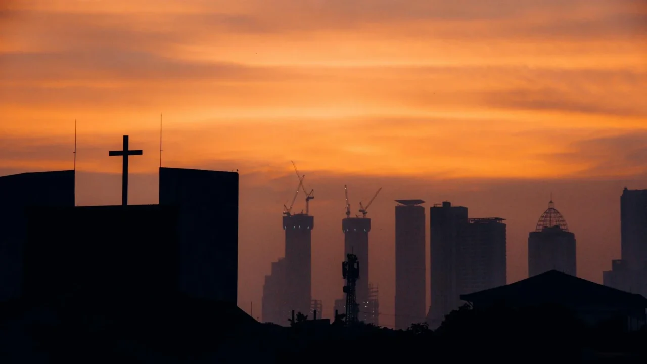 Jakarta Skyline City Construction