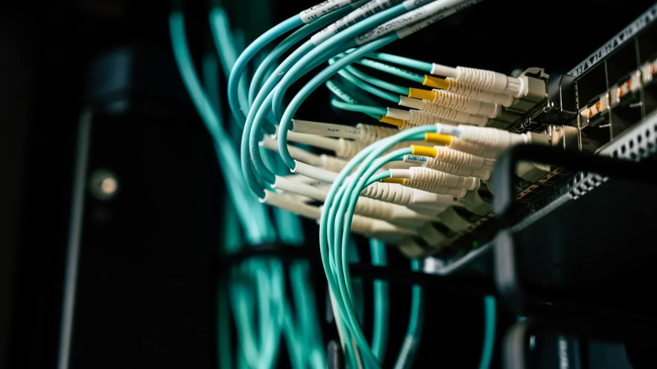 Server Rack Cloud Hosting Data Center
