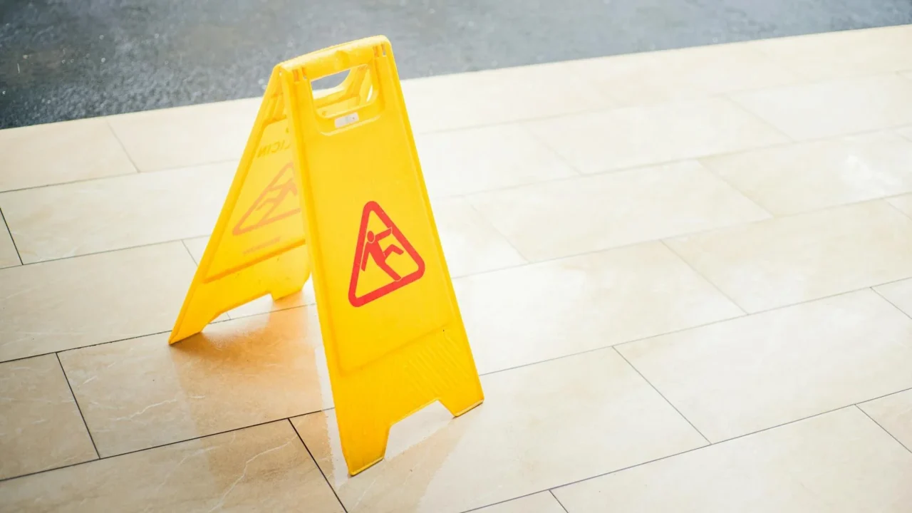 Warning Sign Protection Shield